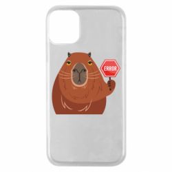 Чехол для iPhone 11 Pro Капибара. Error - PrintSalon