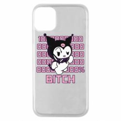 Чехол для iPhone 11 Pro Kuromi bitch - PrintSalon