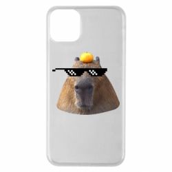 Чехол для iPhone 11 Pro Max Capybara cool - PrintSalon