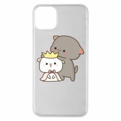 Чехол для iPhone 11 Pro Max Чиби котики - PrintSalon