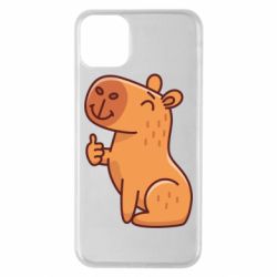 Чехол для iPhone 11 Pro Max Капибара лайк - PrintSalon