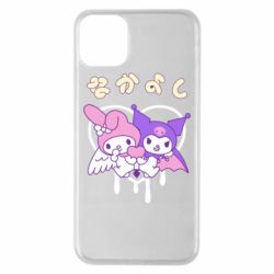 Чехол для iPhone 11 Pro Max Kuromi and My Melody - PrintSalon