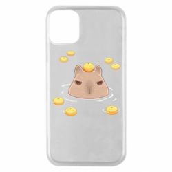 Чехол для iPhone 11 Pro Морда капибары - PrintSalon