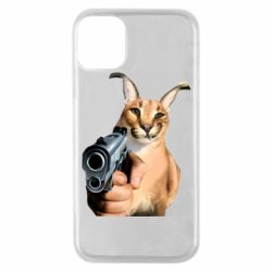 Чехол для iPhone 11 Pro Шлепа с пистолетом - PrintSalon