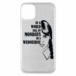 Чехол для iPhone 11 Pro Wednesday girl - PrintSalon