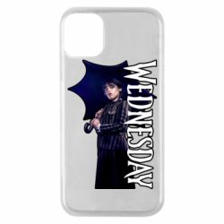 Чехол для iPhone 11 Pro Wendesday Addams - PrintSalon