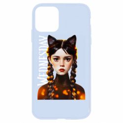 Чохол для iPhone 11 Венздей кішка