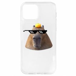 Чохол для iPhone 12 Capybara cool