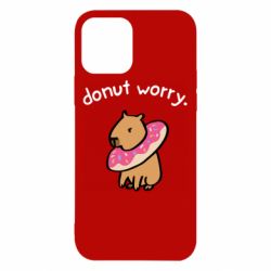 Чехол для iPhone 12 Donut Worry - PrintSalon