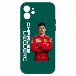 Чехол для iPhone 12 F1 Charles Leclerc - PrintSalon