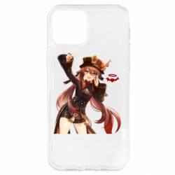 Чехол для iPhone 12 Ху Тао Геншин - PrintSalon