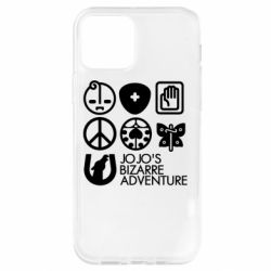 Чохол для iPhone 12 JoJo Symbols - PrintSalon