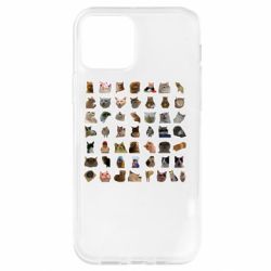 Чехол для iPhone 12 Коты мем. - PrintSalon