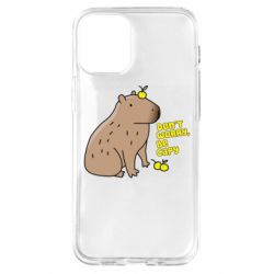 Чохол для iPhone 12 mini Будь Капібарою - PrintSalon