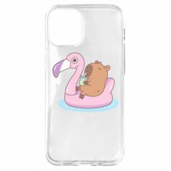 Чехол для iPhone 12 mini Capybara Chilling - PrintSalon