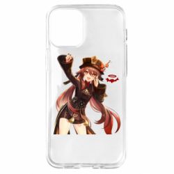 Чехол для iPhone 12 mini Ху Тао Геншин - PrintSalon