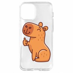 Чехол для iPhone 12 mini Капибара лайк - PrintSalon