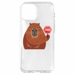 Чехол для iPhone 12 mini Капибара. Error - PrintSalon