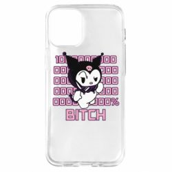 Чехол для iPhone 12 mini Kuromi bitch - PrintSalon