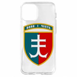 Чехол для iPhone 12 mini Нарукавный знак 35-й отдельной бригады морской пехоты Украины - PrintSalon