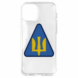 Чехол для iPhone 12 mini Нарукавный знак воздушных сил Украины - PrintSalon