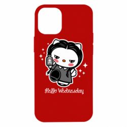 Чехол для iPhone 12 mini Wednesday Hello Kitty - PrintSalon