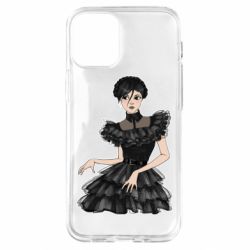 Чехол для iPhone 12 mini Wednesday Sketch - PrintSalon