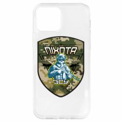 Чехол для iPhone 12 Пихота ВСУ - PrintSalon