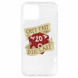 Чехол для iPhone 12 Pro Crit fast - die last - PrintSalon