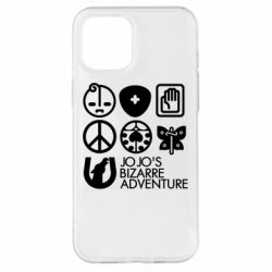 Чохол для iPhone 12 Pro Max JoJo Symbols - PrintSalon