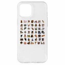 Чехол для iPhone 12 Pro Max Коты мем. - PrintSalon