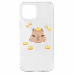 Чехол для iPhone 12 Pro Max Морда капибары - PrintSalon