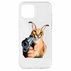 Чехол для iPhone 12 Pro Max Шлепа с пистолетом - PrintSalon