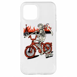 Чохол для iPhone 12 Pro Max Смерть із косою у вінку! Гарячий кремль