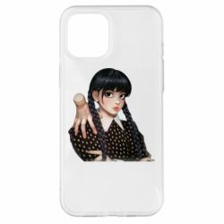 Чехол для iPhone 12 Pro Max Венсдей и Вещь