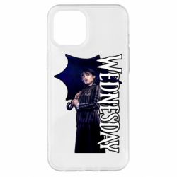 Чехол для iPhone 12 Pro Max Wendesday Addams - PrintSalon