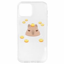 Чехол для iPhone 12 Pro Морда капибары - PrintSalon