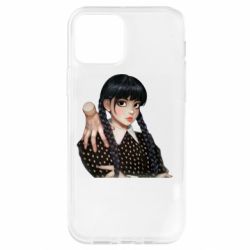 Чехол для iPhone 12 Венсдей и Вещь - PrintSalon