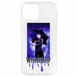 Чехол для iPhone 12 Wednesday Text Logo - PrintSalon