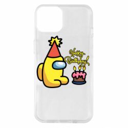 Чохол для iPhone 14 Among Us Happy Birthday - PrintSalon
