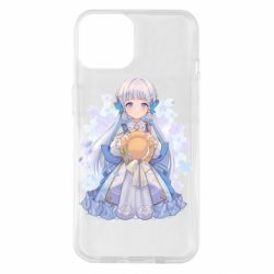 Чехол для iPhone 14 Аяка в стиле Фонтейна - PrintSalon