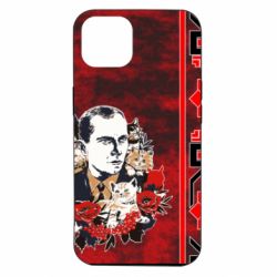 Чохол для iPhone 14 Батько наш Бандера Мяу! - PrintSalon