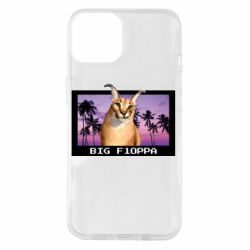 Чехол для iPhone 14 Big Floppa - PrintSalon