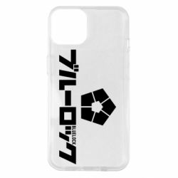 Чехол для iPhone 14 Blue Lock logo - PrintSalon