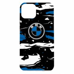 Чехол для iPhone 14 BMW logo and art background - PrintSalon
