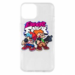 Чехол для iPhone 14 Boyfriend And Pico-PrintSalon Чехол для iPhone 14 Boyfriend And Pico