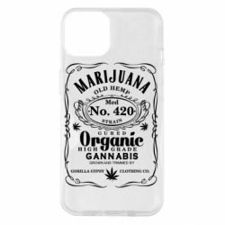 Чохол для iPhone 14 Cannabis label - PrintSalon
