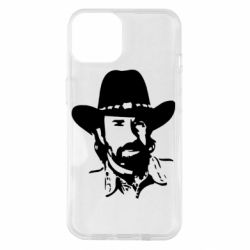 Чехол для iPhone 14 Чак Норис