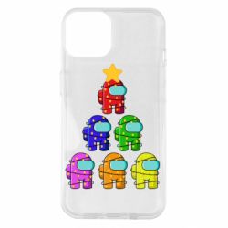 Чохол для iPhone 14 Christmas Tree Among Us - PrintSalon