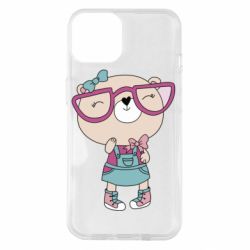 Чехол для iPhone 14 Cute bear - PrintSalon